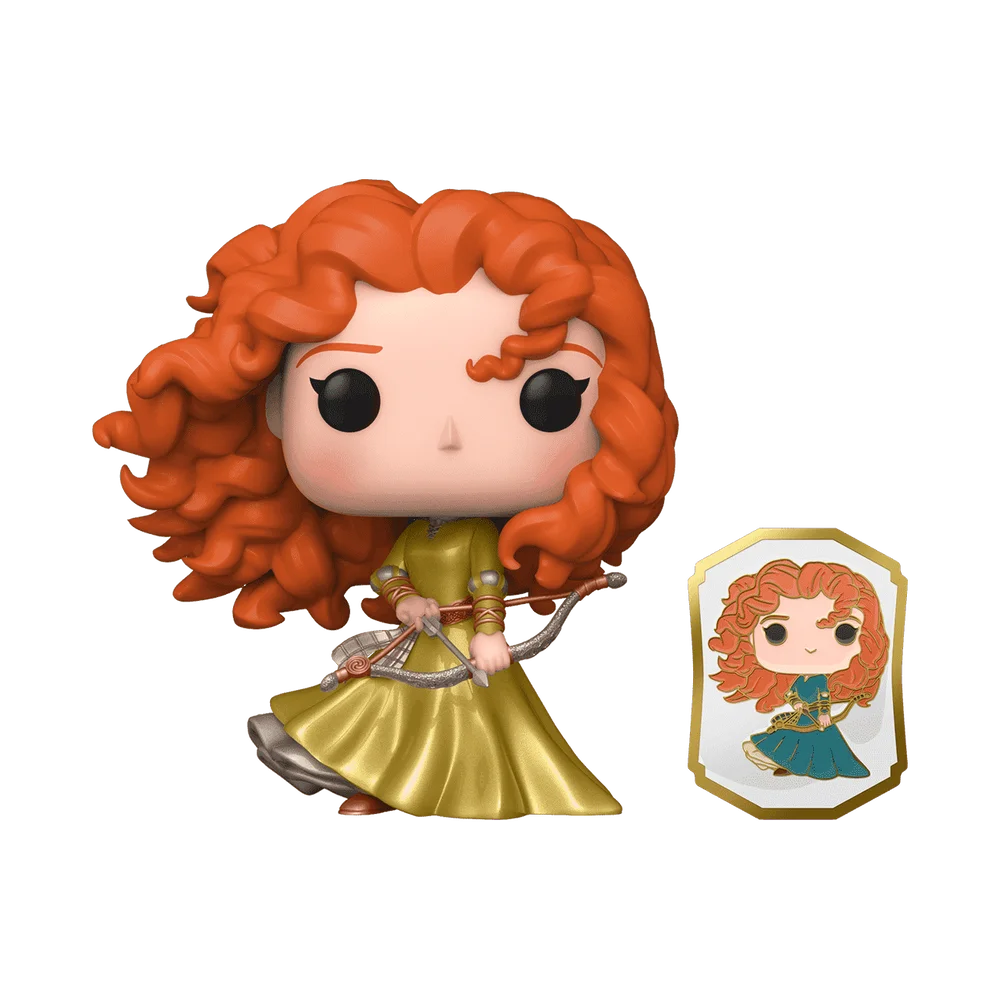 Funko POP! Pixar Merida (Gold) with Pin 324 (Metallic) *Na zamówienie