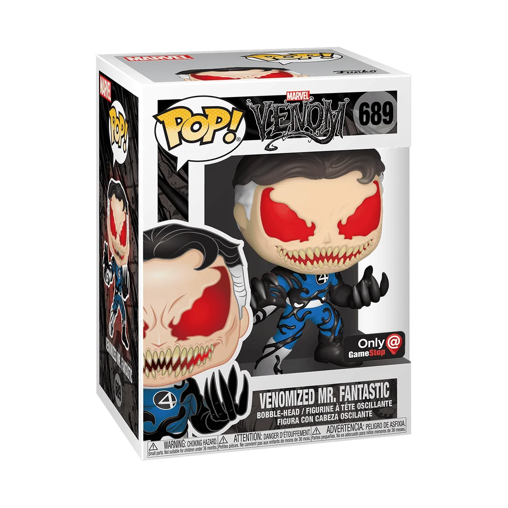 Funko POP! Marvel N4S GSB: Venom/FF- Mr.Fantastic(POP) 689 (Exclusive) *Na zamówienie