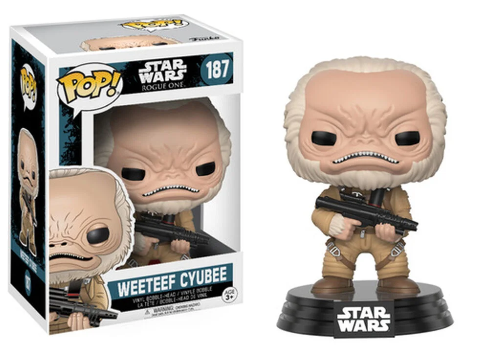 Funko POP! Star Wars Rogue One W2 - Weeteef Cyubee 187 *Na zamówienie
