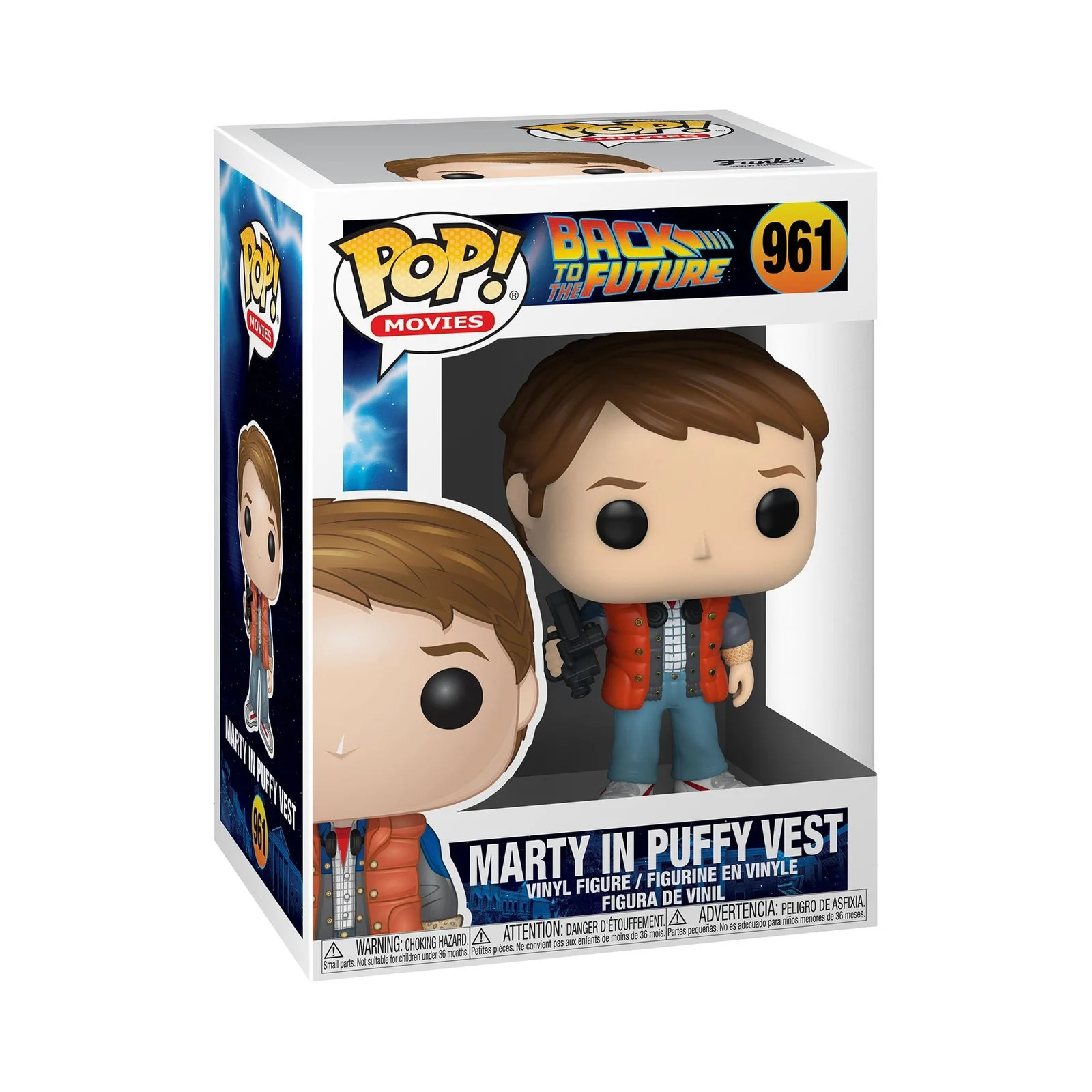 Funko POP! Back To The Future Marty in Puffy Vest #961