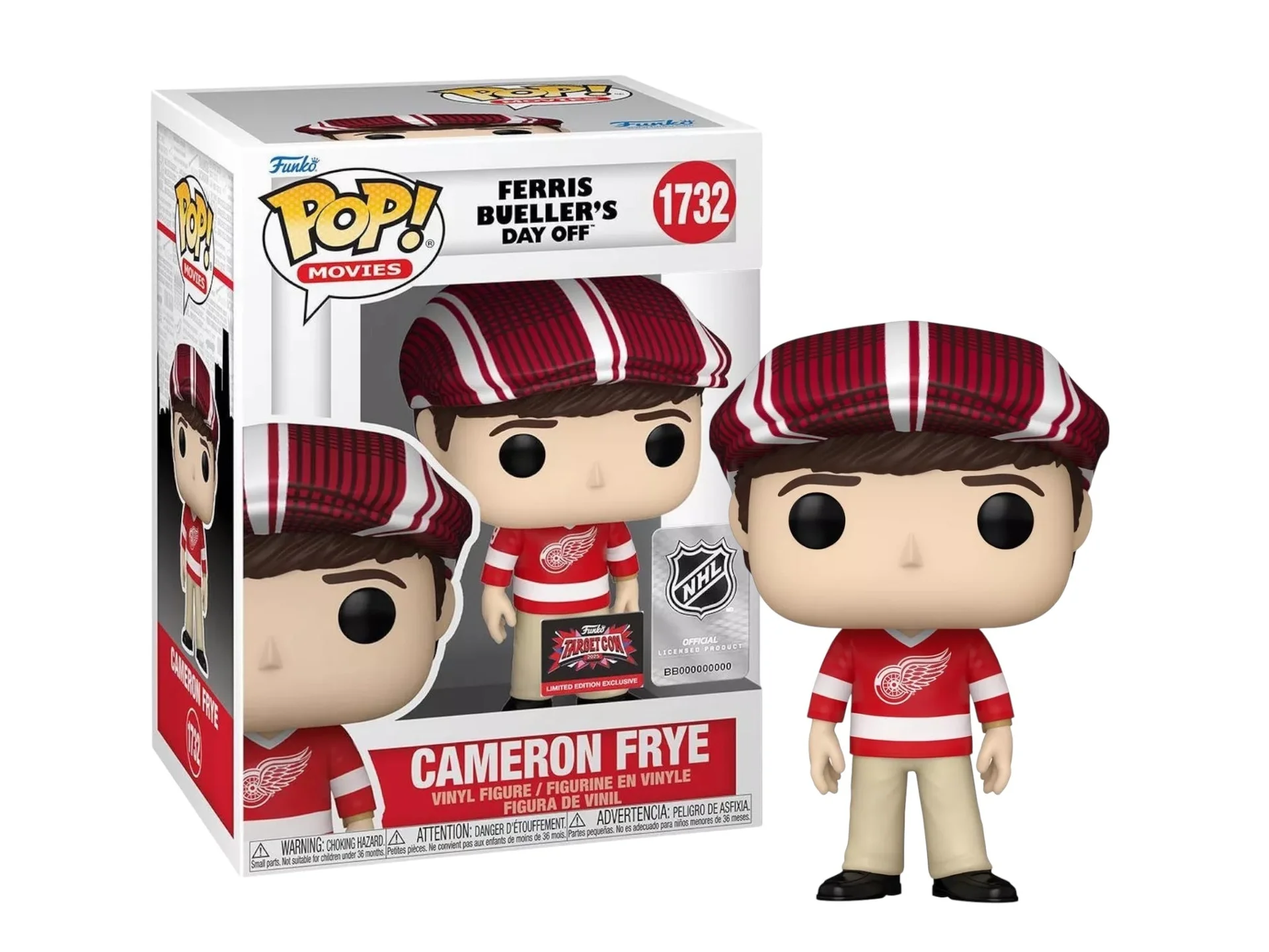 Figurka Funko POP! Movies Ferris Bueller'S Day Off - Cameron Frye [Jersey] (2025 Targetcon) Target #1732 *Na zamówienie