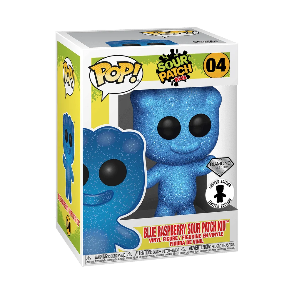Funko POP! Sour Patch Kids Candy: Sour Patch Kids- Blue (DGLT) 4 (Exclusive) *Na zamówienie