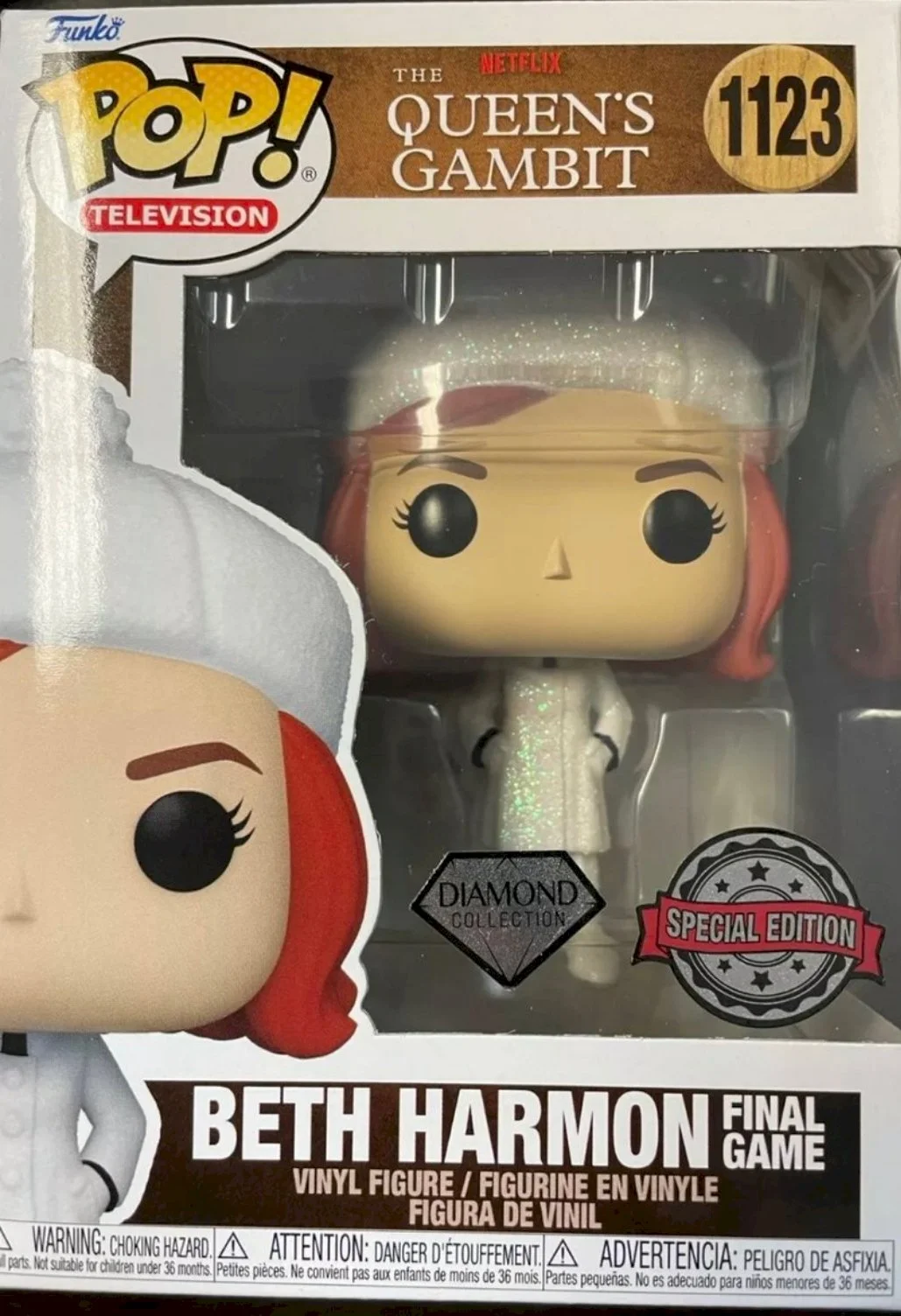 Figurka Funko POP The Queens Gambit - Beth Harmon Final Game 1123 Diamond Exc