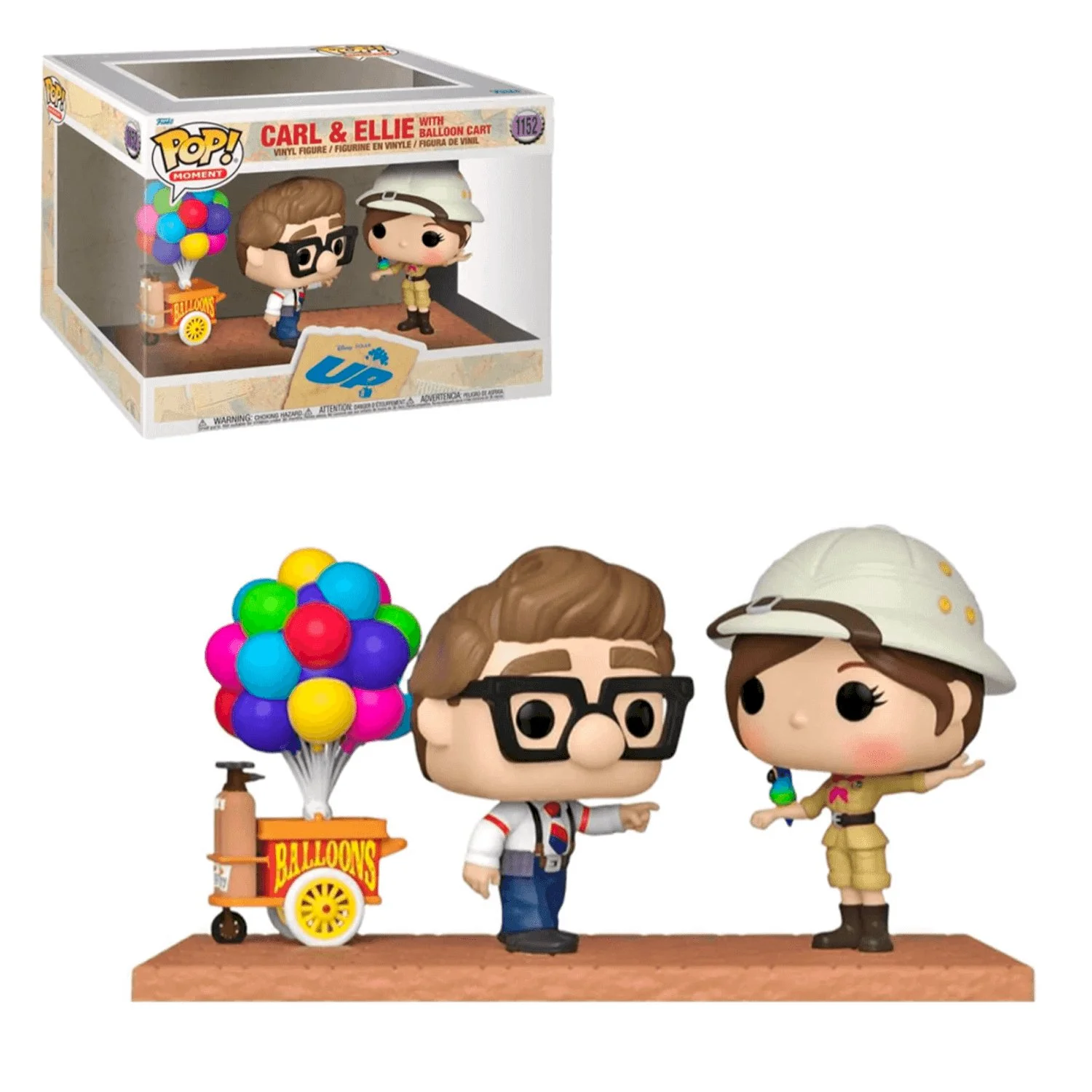 Figurka Funko POP UP: Carl & Ellie with Baloon Cart 1152
