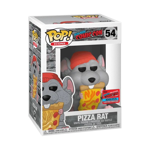 Funko POP! New York Comic Con Icon: NYCC- Pizza Rat 54 (NYCC) *Na zamówienie