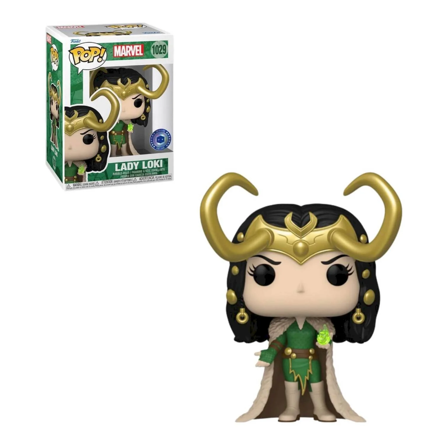 Funko POP! Marvel Lady Loki Pop in a Box #1029 *Uszkodzony box