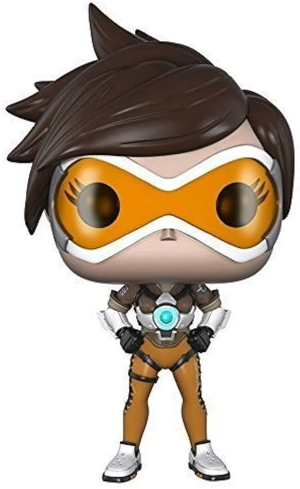 Figurka Funko POP! Overwatch Tracer (Gold) 92 Exclusive – zdjęcie 2