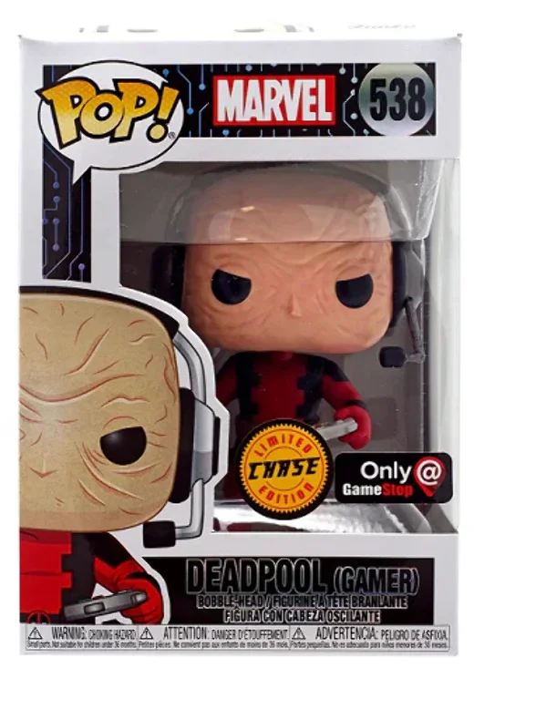 Figurka Funko Pop! Marvel Gamer Unmasked 538 (Chase) GameStop Exclusive – zdjęcie 2