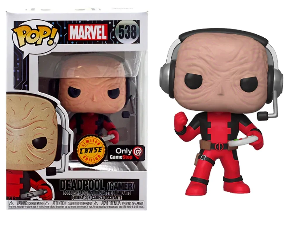 Figurka Funko Pop! Marvel Gamer Unmasked 538 (Chase) GameStop Exclusive