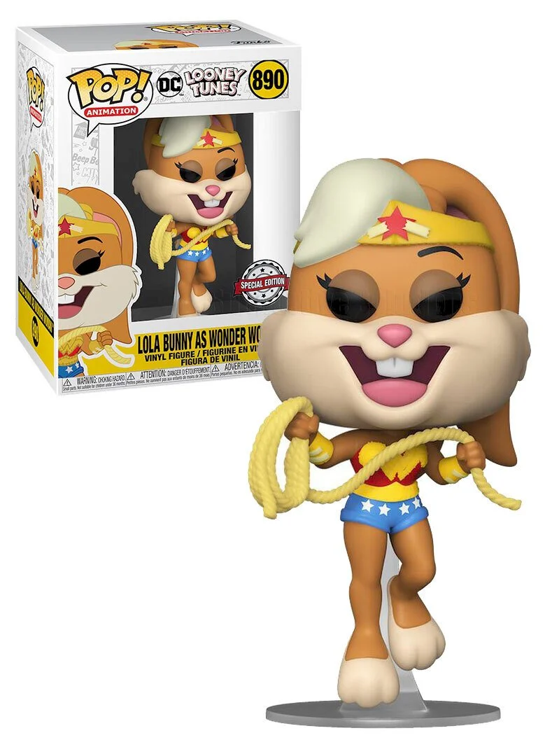 Figurka Looney Tunes Funko pop Lola as Wonder Woman 890 Exc