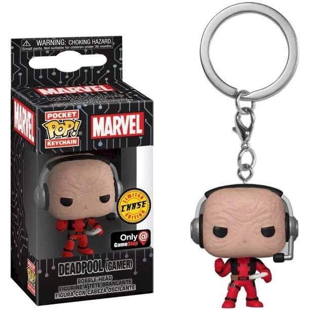 Deadpool: brelok Funko  Deadpool Gamer Chase GameStop Exc