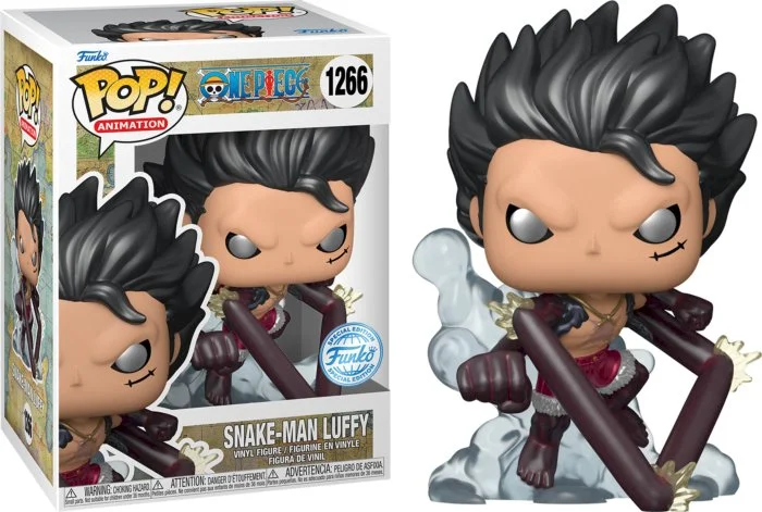 Figurka Funko POP One Piece: Snake-Man Luffy Metallic 1266
