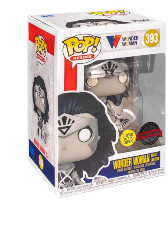 Figurka Funko POP Wonder Woman Black Lantern 393 Exc Glow – zdjęcie 3