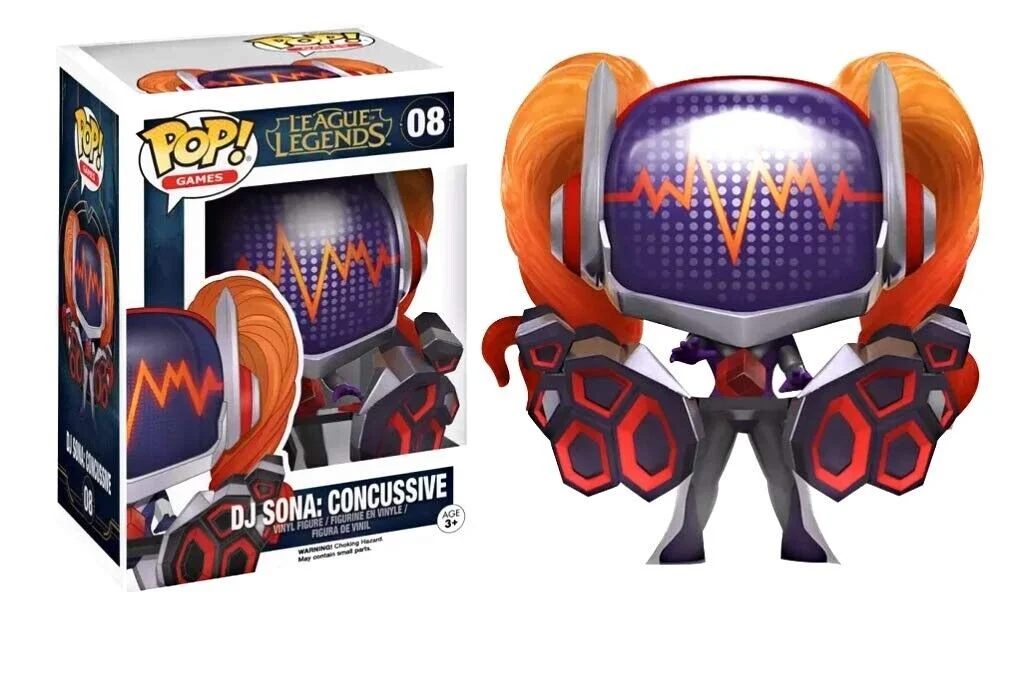 Figurka Funko POP League of Legends DJ Sona (Concussive) 08 *Na zamówienie