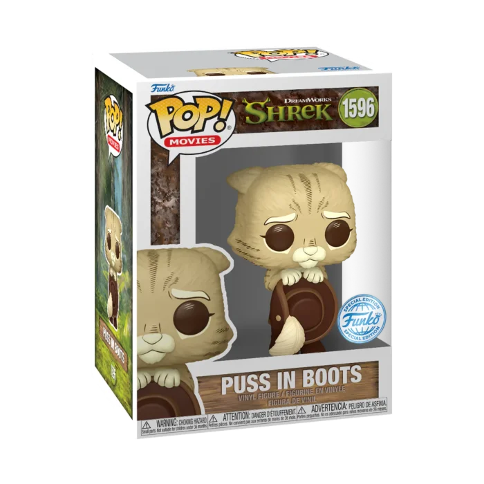 Figurka Funko POP! Shrek - Puss in Boots (Retro) DreamWorks 30th Anniversary Special Edition #1596 – zdjęcie 3