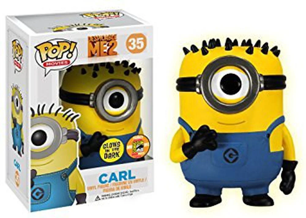 Funko POP! Despicable Me Carl GLOW (Com 35 (Glow) *Na zamówienie