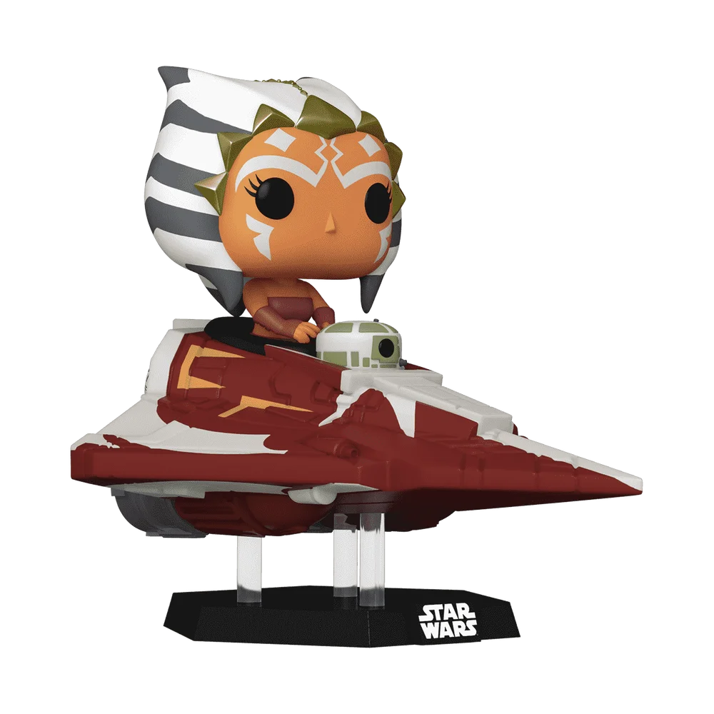 Funko POP! Star Wars Rides Super Deluxe Ahsoka Tano in Delta 7 Jedi Starfighter 638 (Exclusive) *Na zamówienie