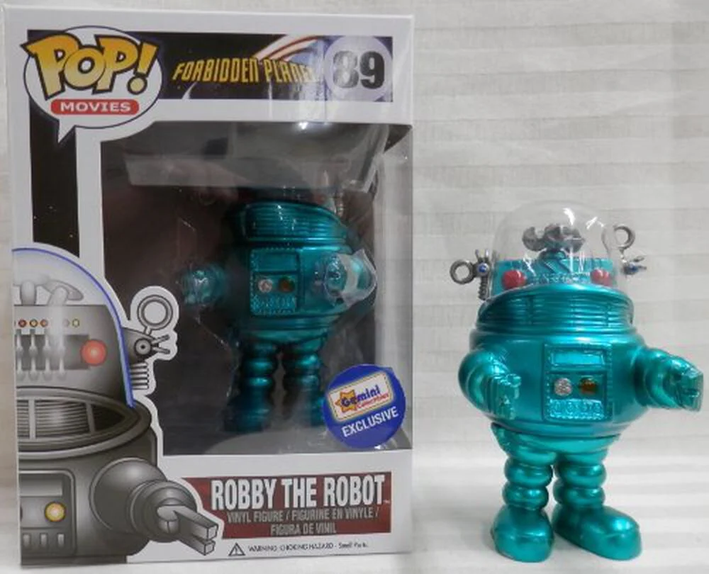 Funko POP! Forbidden Planet Robby the Robot (Turquoise) 89 (Metallic) *Na zamówienie