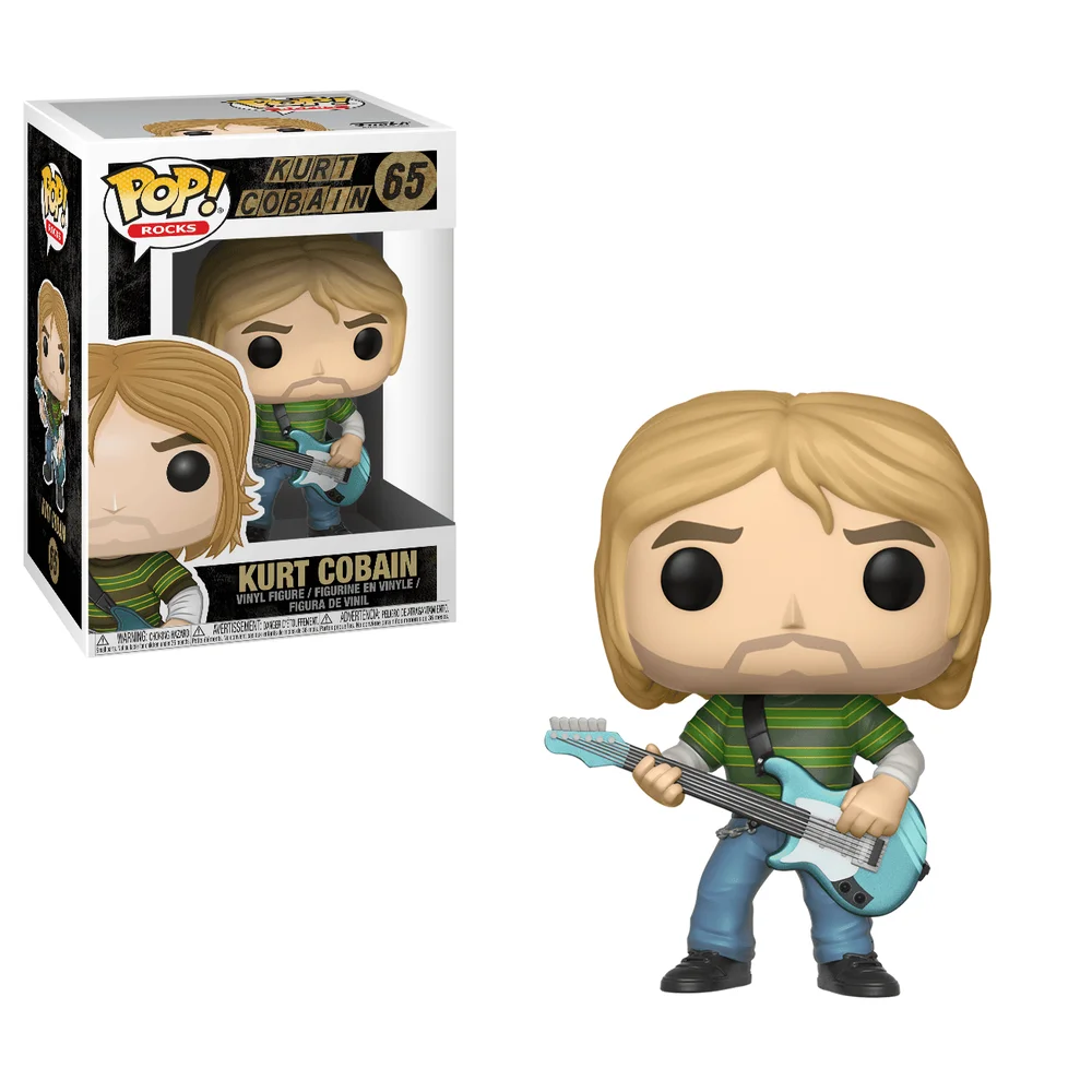 Funko POP! Kurt Cobain in Striped Shirt 65 *Na zamówienie