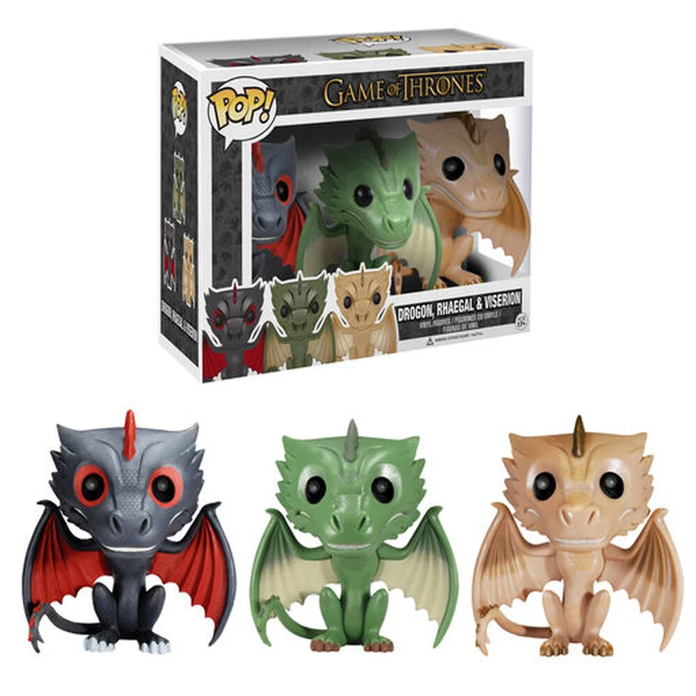 Funko POP! Game of Thrones GOT - Dragon 3-Pack (Exclusive) *Na zamówienie
