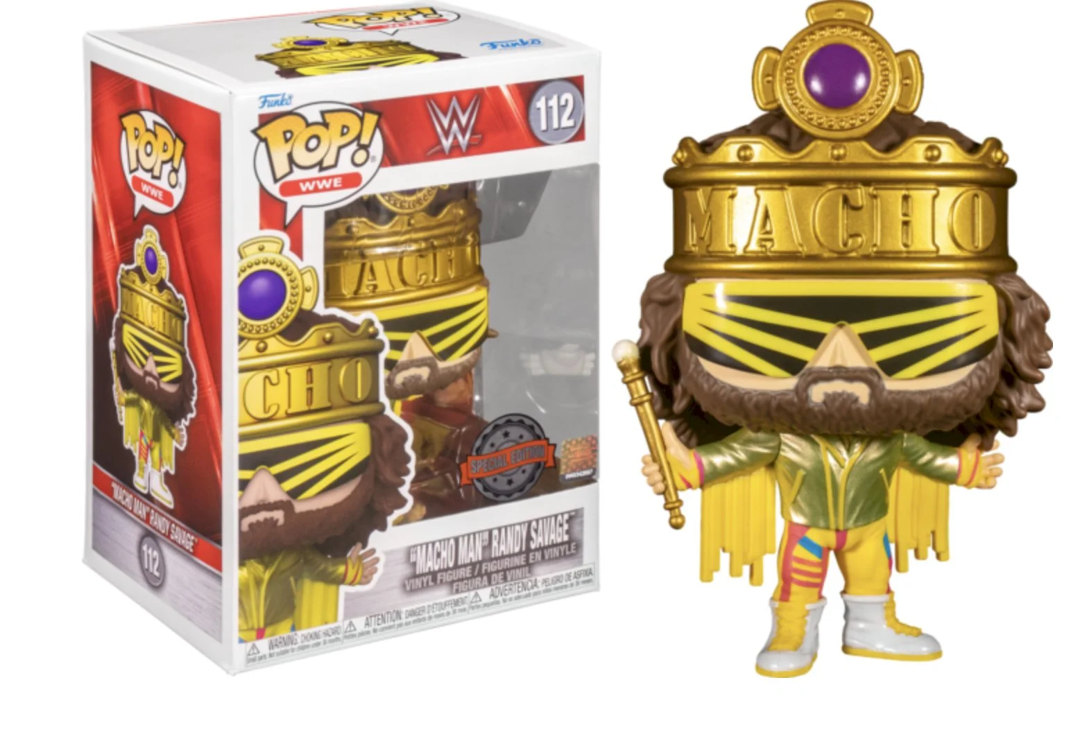Figurka Funko POP WWE: "Macho Man" Randy Savage Metallic 112 Exclusive