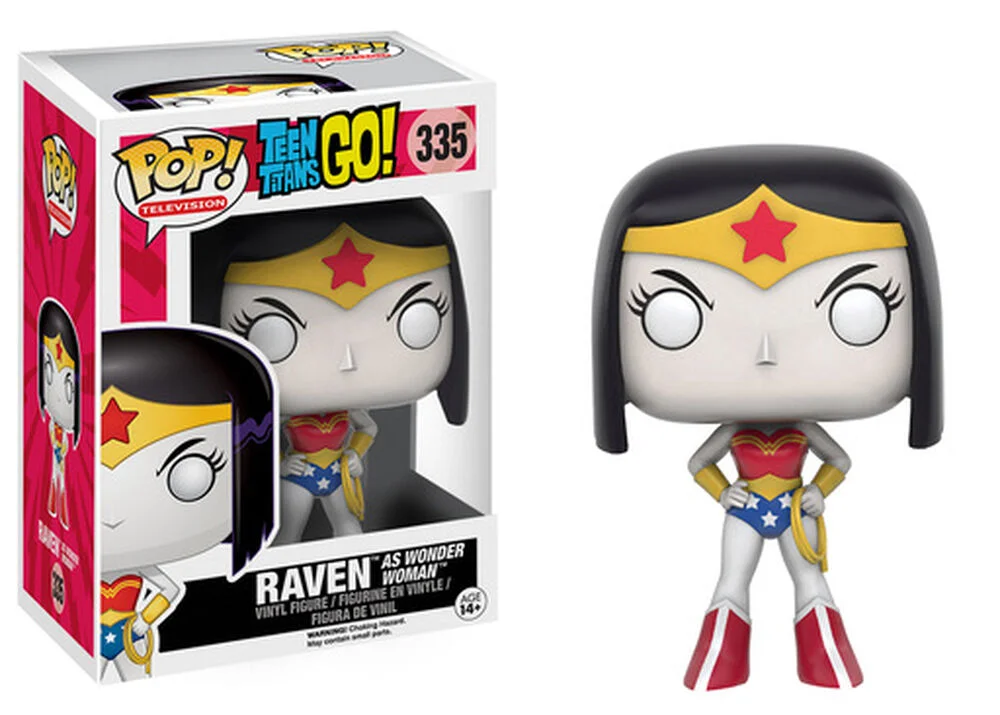 Funko POP! DC Comics Teen Titans Go! - Raven as WW 335 (Exclusive) *Na zamówienie