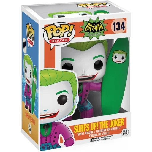 Figurka Funko POP The Joker with Surfboard #134 Stan Boxa 8/10