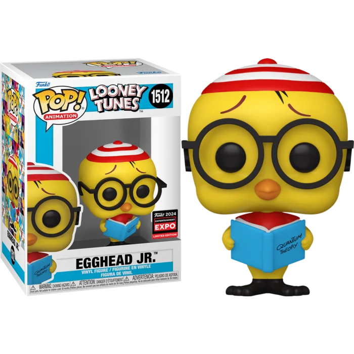 Figurka Funko POP! Looney Tunes - Looney Tunes - Egghead Jr. 1512 Exclusive Defekt box