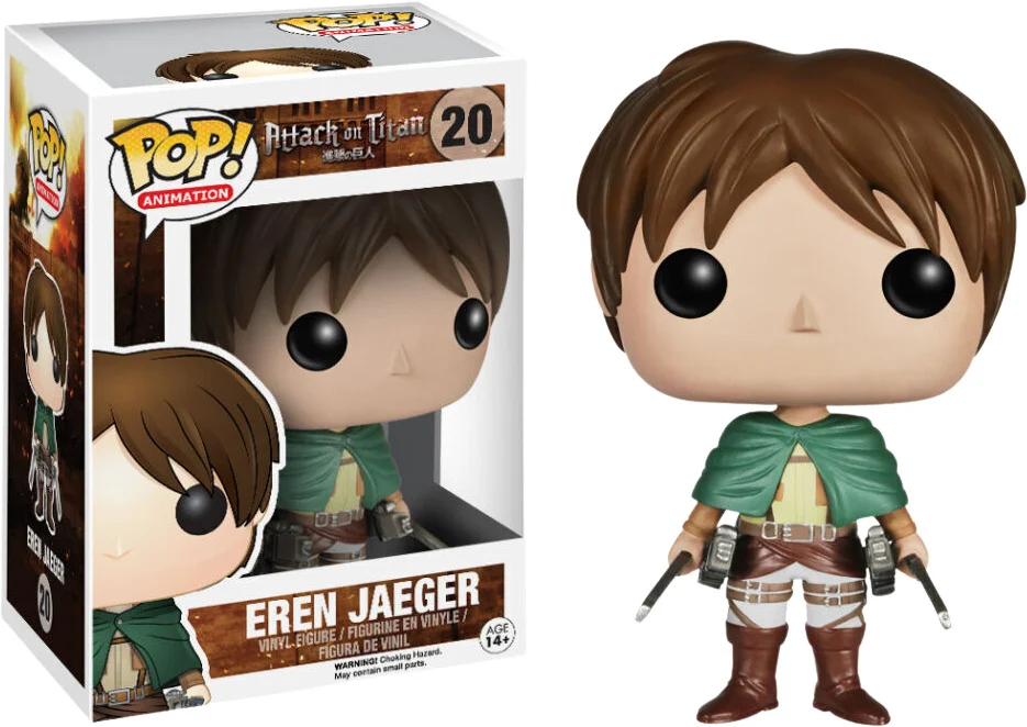 Figurka Funko Pop!  Attack on Titan - Eren Jaeger 20* Na zamówienie