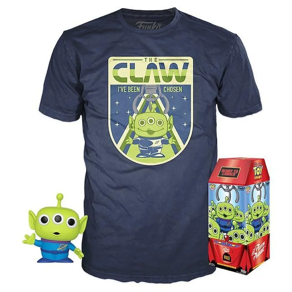 Figurka Funko Pop! & Tee: Toy Story 4 - Alien (Gitd)(Fye) #525* Na zamówienie