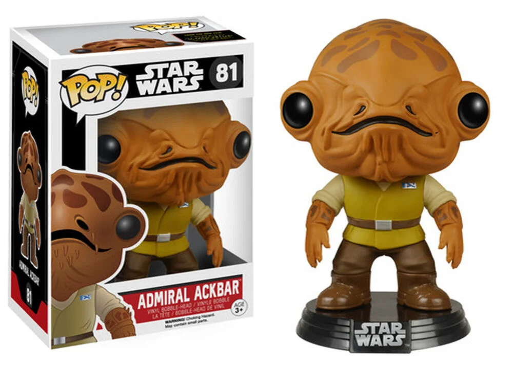 Funko POP! Star Wars EP7 - Admiral Ackbar 81 *Na zamówienie