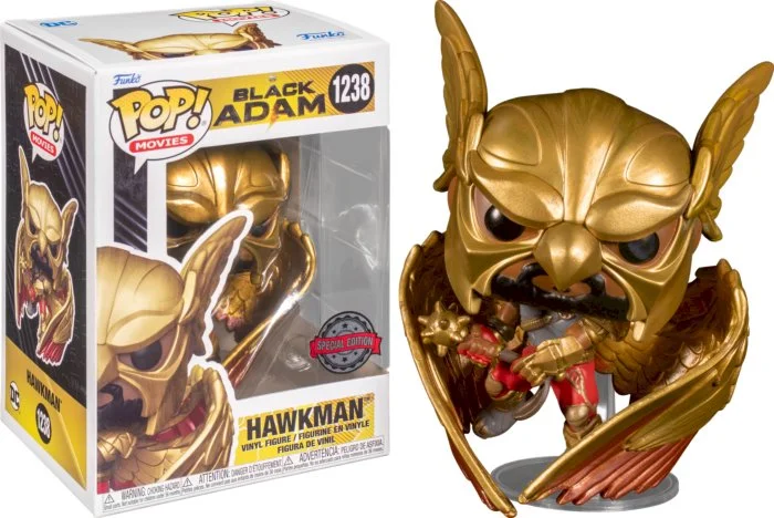 Figurka Funko POP Black Adam: Hawkman Jumping 1238 Exc