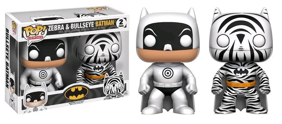 Funko POP 2-Pack DC Heroes: Bullseye & Zebra 