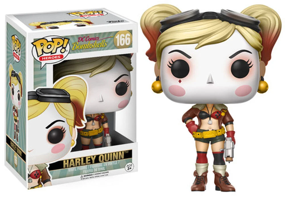 Funko POP! DC Comics Harley Quinn (DC Bombshells) 166 *Na zamówienie