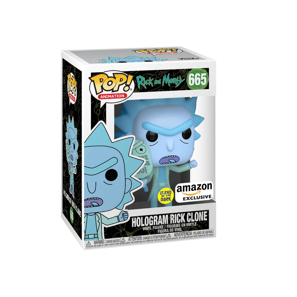 Funko POP! Rick and Morty Animation: San Jacinto - POP 6 665 (Glow) *Na zamówienie