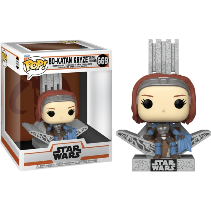 Figurka Funko POP! Star Wars The Mandalorian - Bo-Katan Kryze on the Throne #669