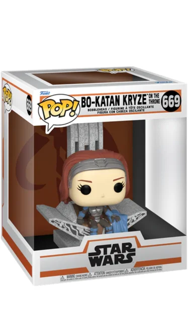 Figurka Funko POP! Star Wars The Mandalorian - Bo-Katan Kryze on the Throne #669 – zdjęcie 2