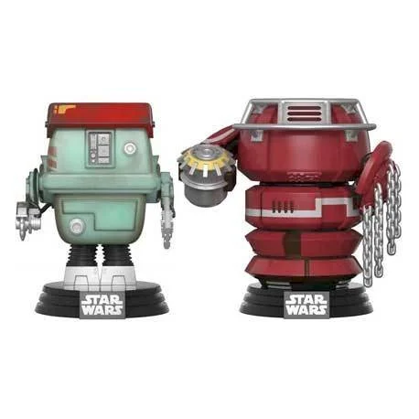 Figurka Funko pop zestaw 2 figurek Star Wars: Fightig Droids GameStop