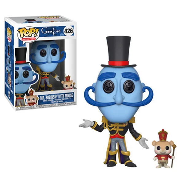 Funko POP! Coraline Mr. Bobinsky with Mouse 426 (Exclusive) *Na zamówienie