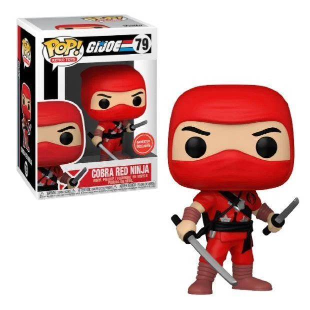 Figurka Funko Pop! Retro Toys: G.I. Joe - Cobra Red Ninja (Gamestop) #79* Na zamówienie