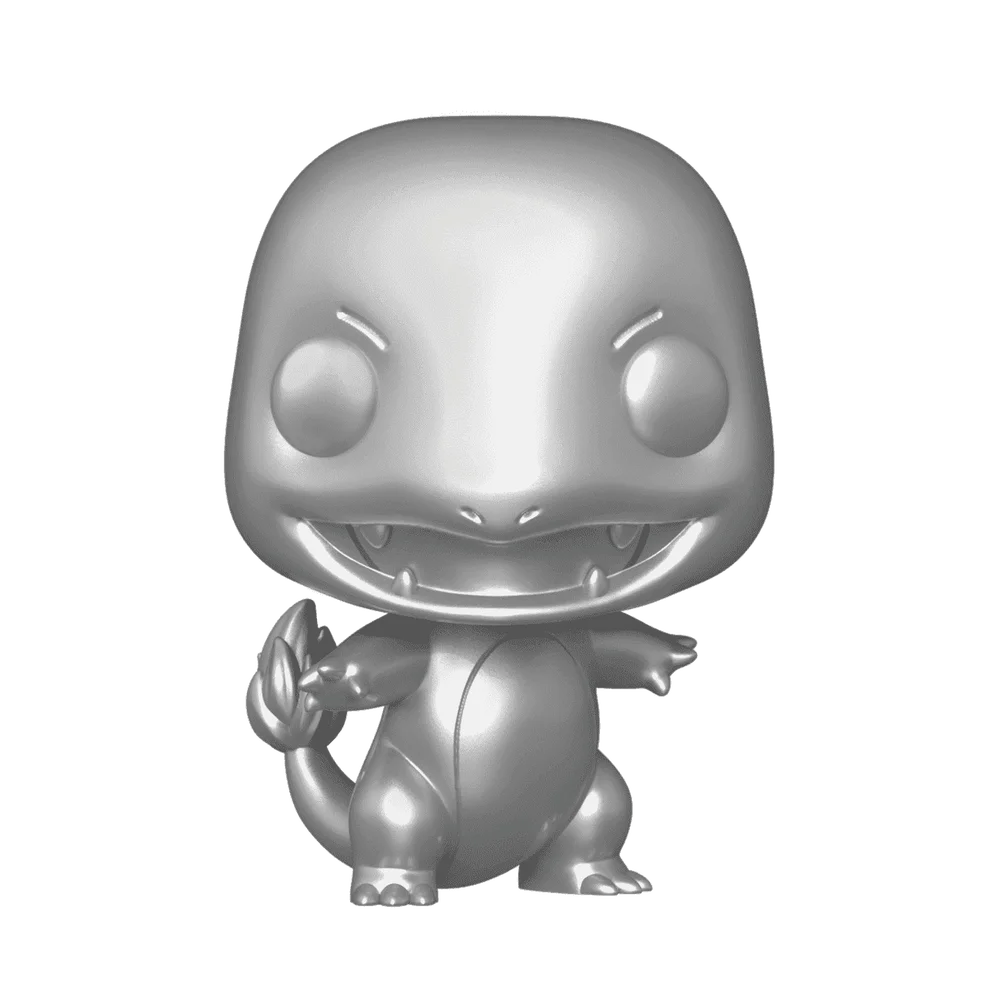 Funko POP! Pokémon Charmander (Silver Metallic) 455 (Metallic) *Na zamówienie