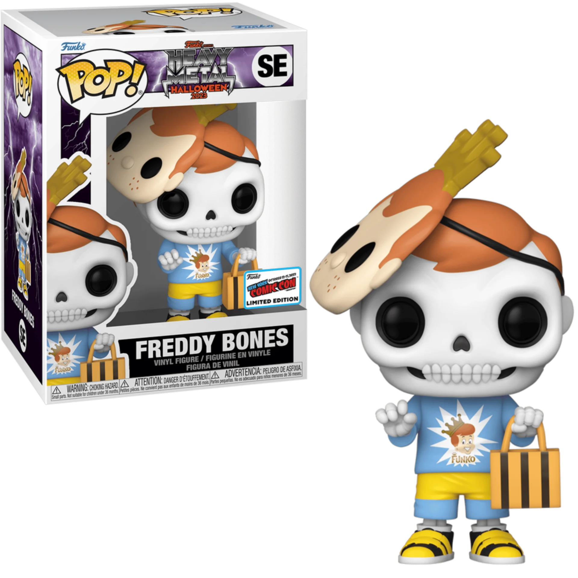 Figurka Funko POP! Heavy Metal Halloween 2023: Freddy Bones (2023 Nycc) #Se #163 *Na zamówienie