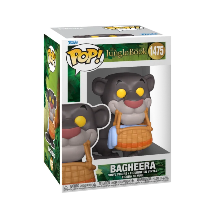 Figurka Funko pop Disney - The Jungle Book (1967) - Bagheera with Basket 1475 – zdjęcie 3