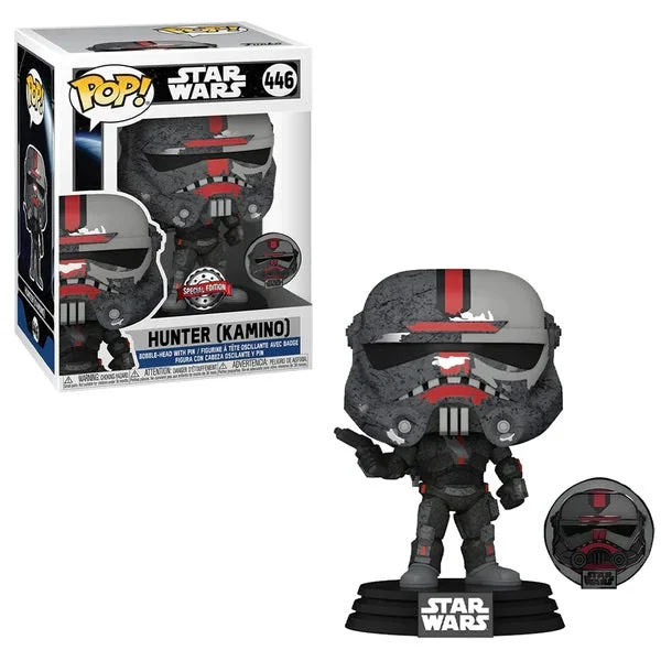 Star Wars Bad Batch Funko pop Hunter 446