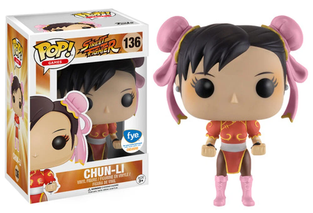 Funko POP! Street Fighter Chun-Li (Red) (RD) 136 (Exclusive) *Na zamówienie