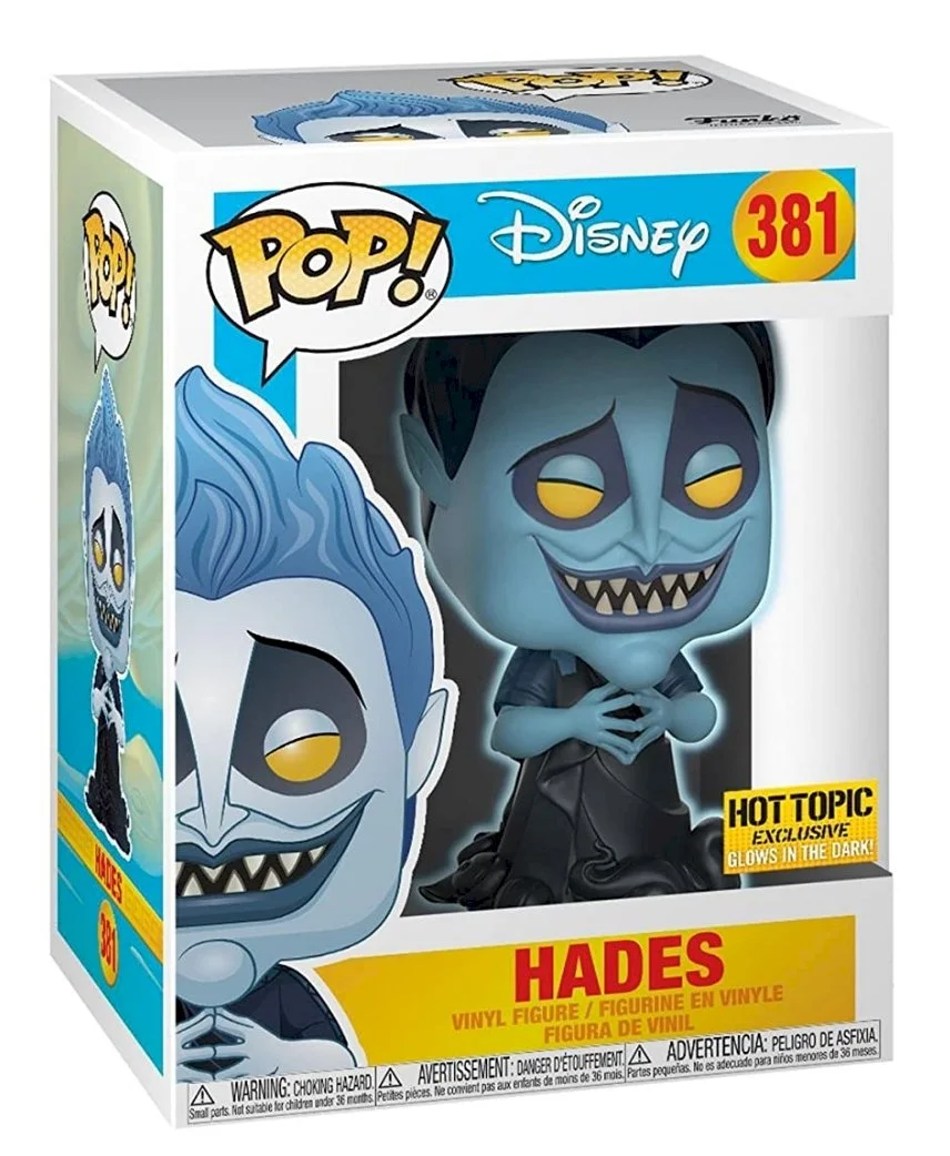 Figurka Funko pop Hercules: Hades 381 Hot Topic – zdjęcie 3