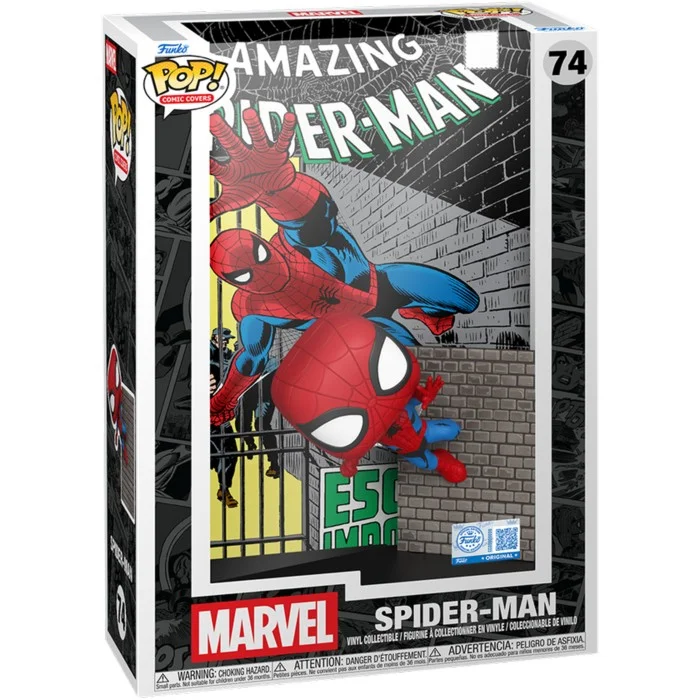 Funko POP! Marvel Comics - The Amazing Spider-Man '65 Pop! Comic Covers Figure #74