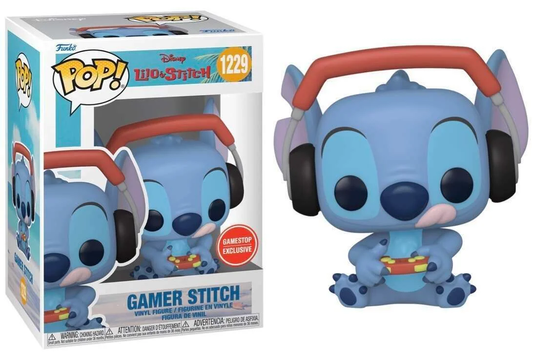 Figurka Funko POP! Disney Lilo & Stitch - Gamer Stitch (Gamestop) #1229 *Na zamówienie