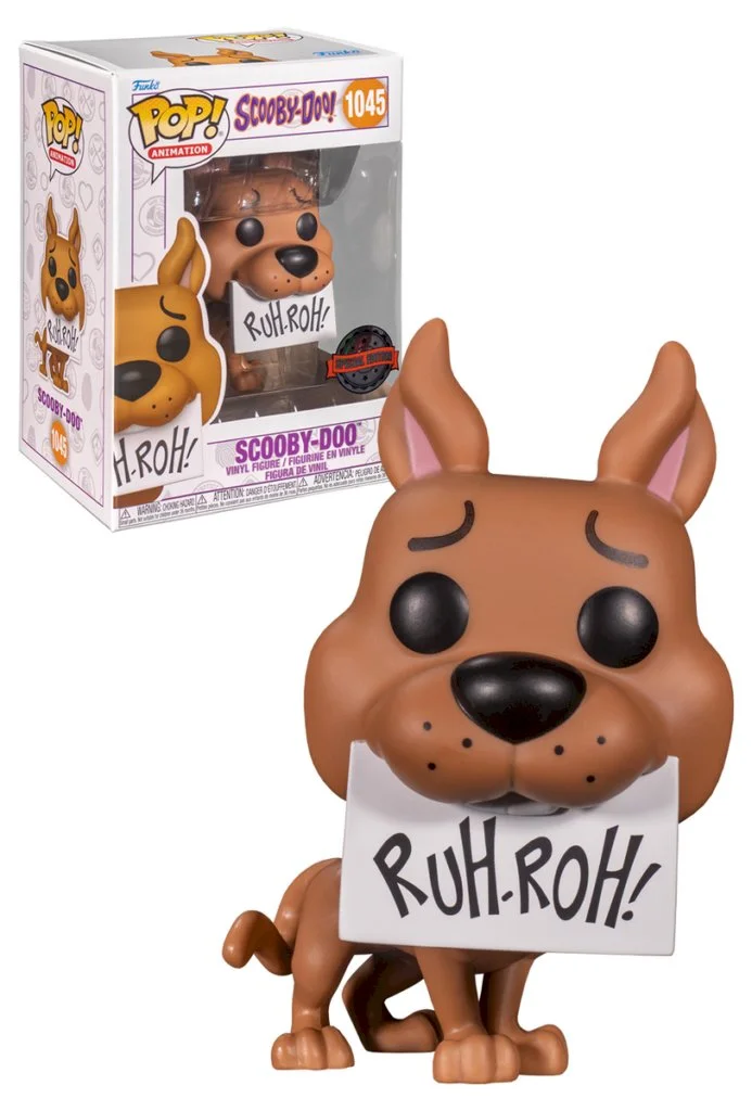 Figurka Funko pop Scooby-Doo with Sign 1045 Exc *Na zamówienie