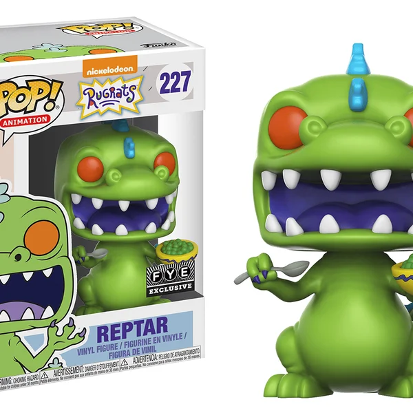 Funko POP! Nickelodeon Rugrats POP - S1: Reptar with Cereal 227 (Exclusive) *Na zamówienie